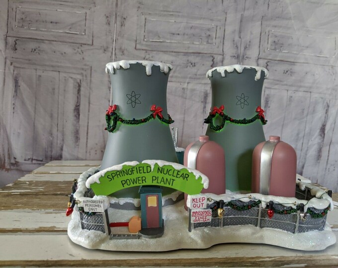 Hawthorne Village Simpsons Springfield Nuclear Power Plant Christmas