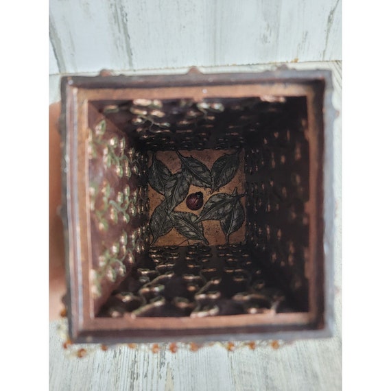 Lady bug unique trinket box bug spring home decor… - image 10