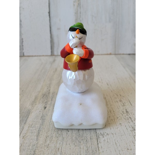 Hallmark Animated Snowman Etsy