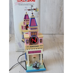 Dept 56 Newsstand Daily 13602 monopoly village accessory