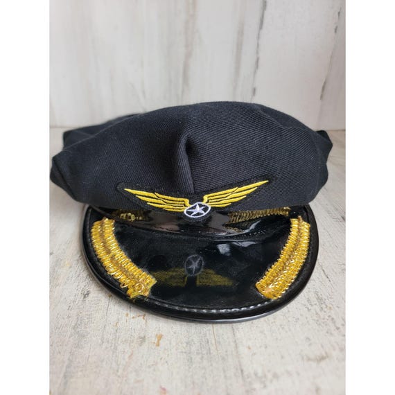 Halloween costume airplane pilots hat accessory prop decor