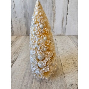 Bethany Lowe Glitzer Xmas Ball Baumschmuck Dorf