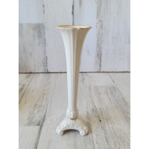 Lenox Avorio bocciolo vaso fiore da collezione home decor bianco