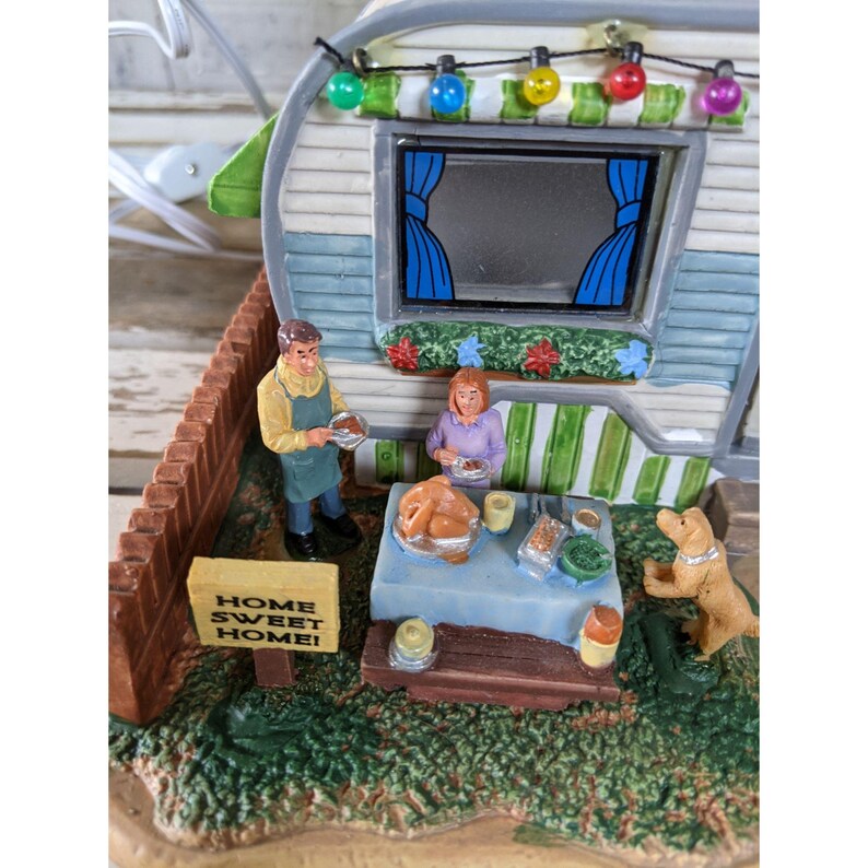 Lemax Home Sweet Home Trailer Coventry Cove Xmas Village House Etsy UK