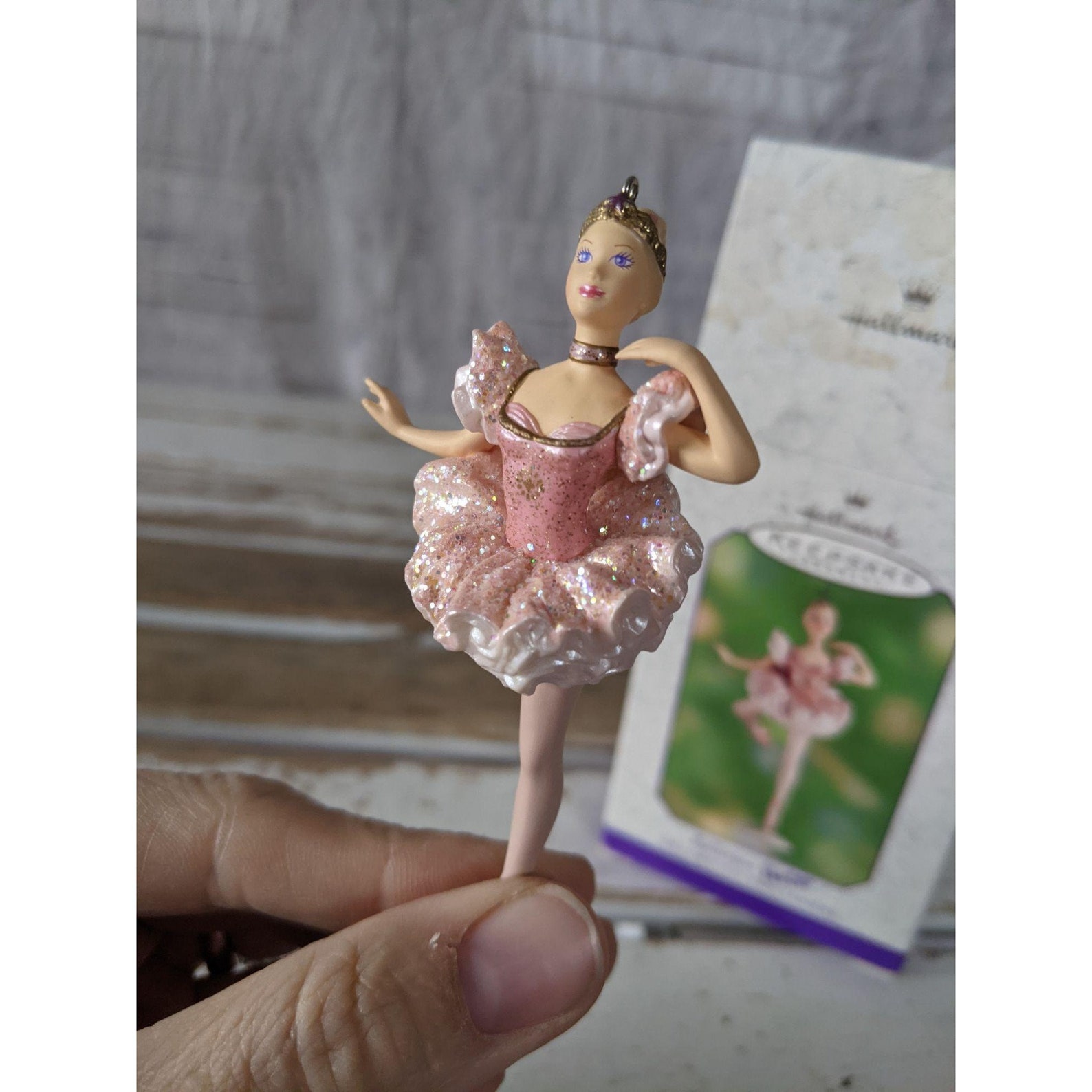 Hallmark Ballerina Barbie 2000 Ornaments Holiday Treat New Etsy
