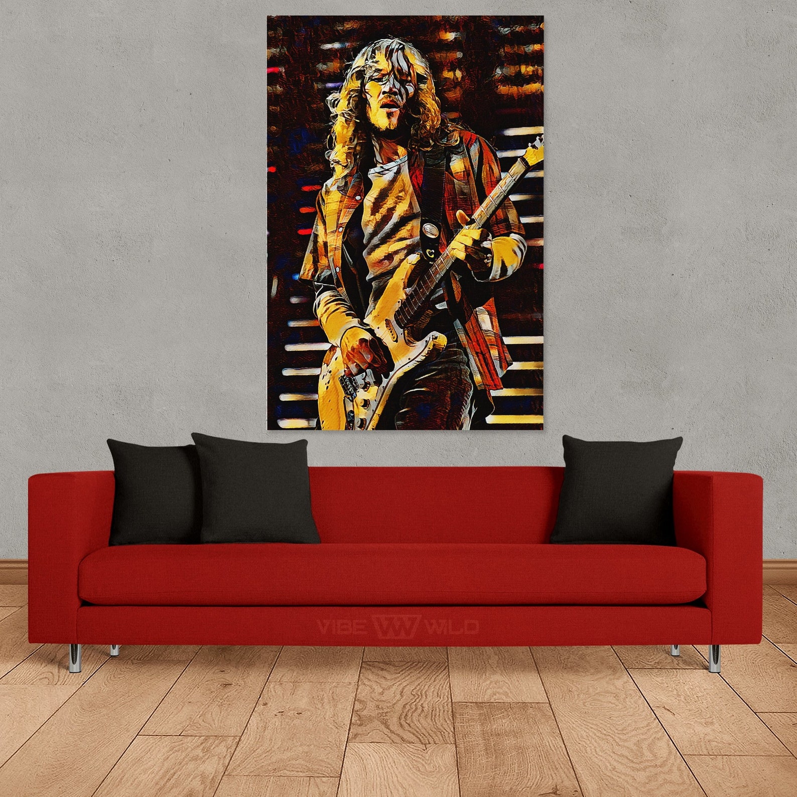John Frusciante Canvas Art Painting John Frusciante Art John Frusciante