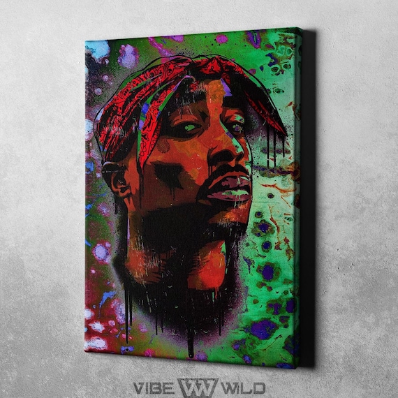 Tupac canvas deals