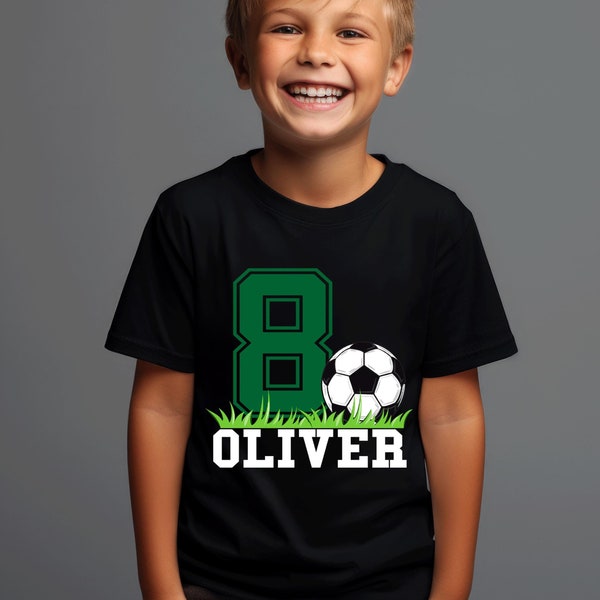 Birthday Boy Soccer Shirt: Custom Matching Family Sports Tee  D324