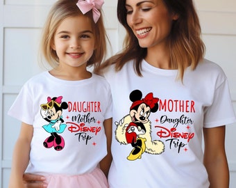 Mother Daughter Trip, Matching Mom and Daughter Shirts, Disney Outfit, Mommy and Me Shirts, Disney Vacation Shirts, Disney Girls Trip D197