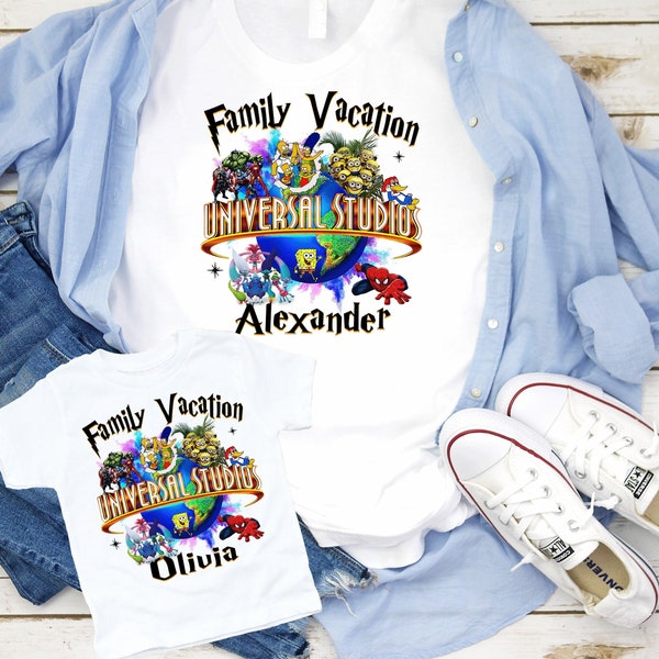 Universal Studios 2024 Family Shirt,Universal Studios Group Shirts,Universal Shirts,Family Universal Disney Shirts,Group Family T-ShirtsD136