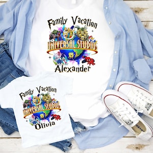 Universal Studios 2024 Family Shirt Universal Studios Group T shirts Universal Shirts Family Universal Disney Group Family Shirts D83 Etsy