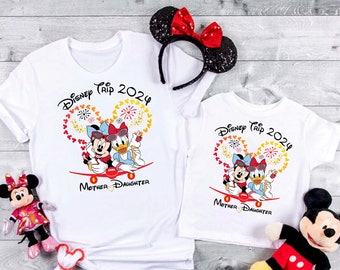 Mother Daughter Trip 2025, Matching Mom and Daughter Shirts, Disney Outfit, Mommy and Me Shirts, Disney Vacation Shirts, Disney Trip D282