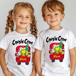 Cousin Crew Shirt, Weihnachts Cousin Shirt, Cousin Crew Shirt, Familien passendes Weihnachts Shirt, Cousin Passendes Shirt C90