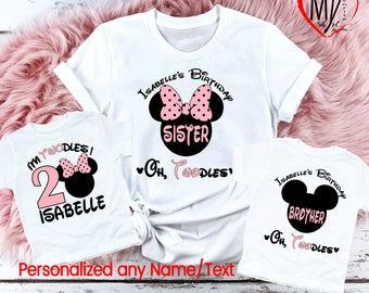 Camisas de de Minnie camisa cumpleaños de - Etsy España