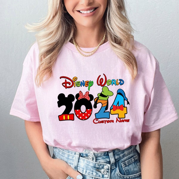 Disney World Family Shirts, Disney 2024 Shirts, Custom Family Disney Shirts, Disneyworld Shirts Family 2024, Disneyland Shirt, Couple Shirt