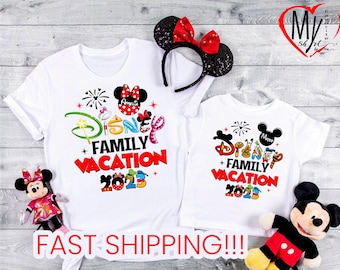 Disney Family Vacation 2024, Disney Family Trip, Disney Matching Shirts, Family Vacation Shirt, Disney Vacation Shirt, Personalized Tee D172