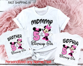 minnie mouse family shirt