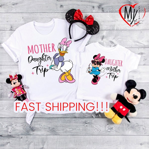 Mother Daughter Trip, Matching Mom and Daughter Shirts, Disney Outfit, Mommy and Me Shirts, Disney Vacation Shirts, Disney Girls Trip D192
