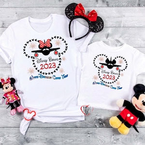 2024 Disney Family Trip Shirts, Disney Matching Family Shirts, Disney Bound Mickey and Minnie Years, 2024 Disney World, Disney Bound D35