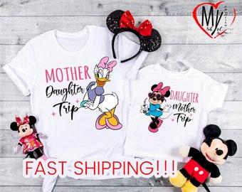 Mother Daughter Trip, Matching Mom and Daughter Shirts, Disney Outfit, Mommy and Me Shirts, Disney Vacation Shirts, Disney Girls Trip D192