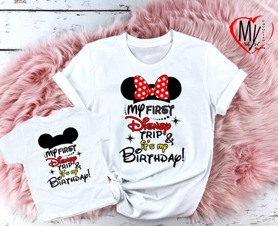 My First Disney Trip Shirt Disneyland 