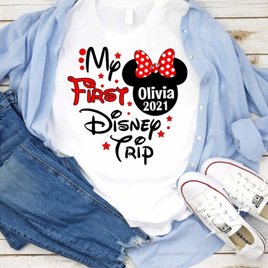 My First Disney Trip Shirts, Disney Shirt, 2022 First Disney Trip Shirt