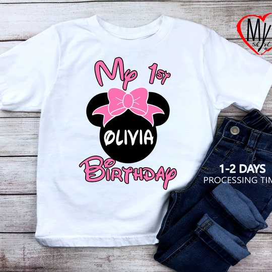 Disney Birthday Shirt, Disneyland Birthday, Disney Matching Family Shirts, Birthday Girl Disney, Disney Family Vacation