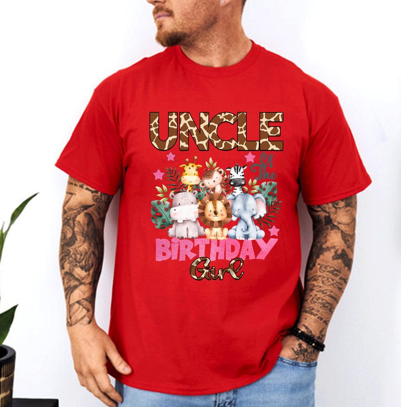 Safari Birthday Family Shirts: Matching Outfit D301 image 4