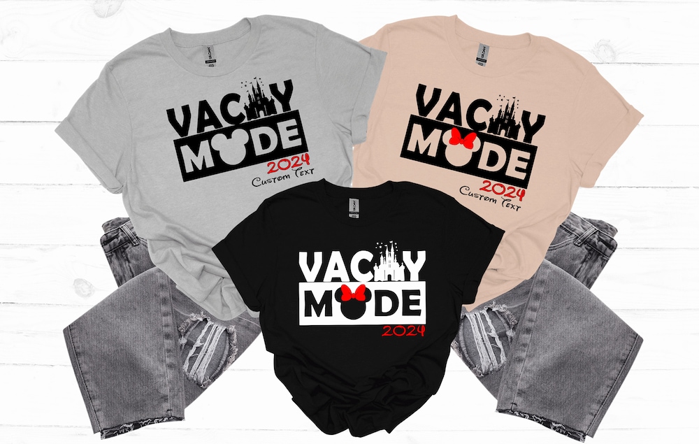 Disney Vacay Mode Shirt, Disney Vacation Shirt, Disney Family Shirts, Disney Trip Shirt, Disney Shirt, Disney Shirts, Disneyland Shirt D58 New Fashion