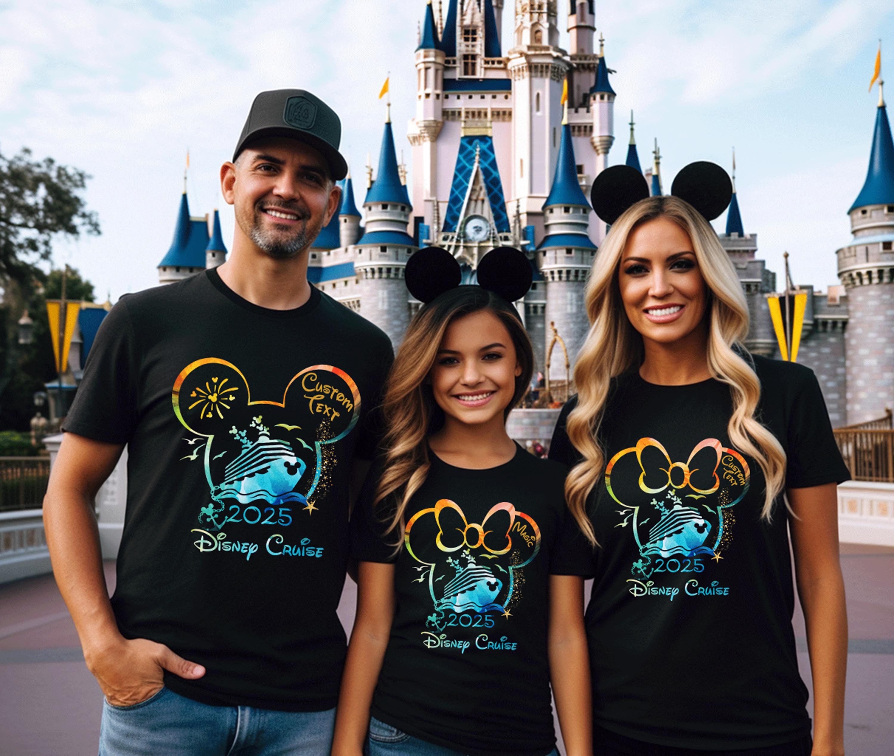 Disney ネイビー　長袖シャツ Mサイズ Disney cruise 限定 NEW Disney Cruise Line Shirt Adult Medium Blue Wonder