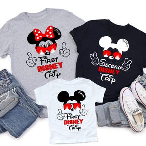 My First Disney Trip Shirt, Disney Trip 2025, Second Disney Trip, Disney Family Shirt, Disney Family 2025 Shirt, Disney family trip D31