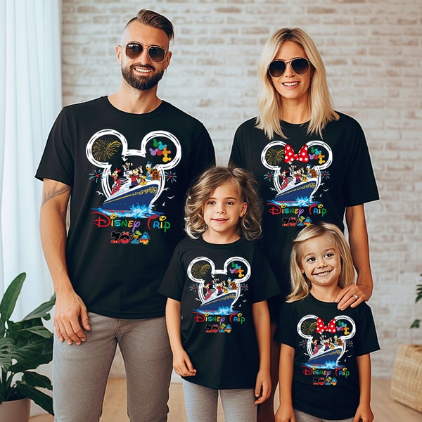 Disney Cruise 2026 Family Matching T-Shirt D315