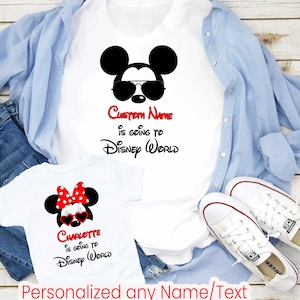 Disney family shirt, Disney World 2024, Disney family shirts with custom names, Disney kids&#39; shirts, Disney family matching tees D67