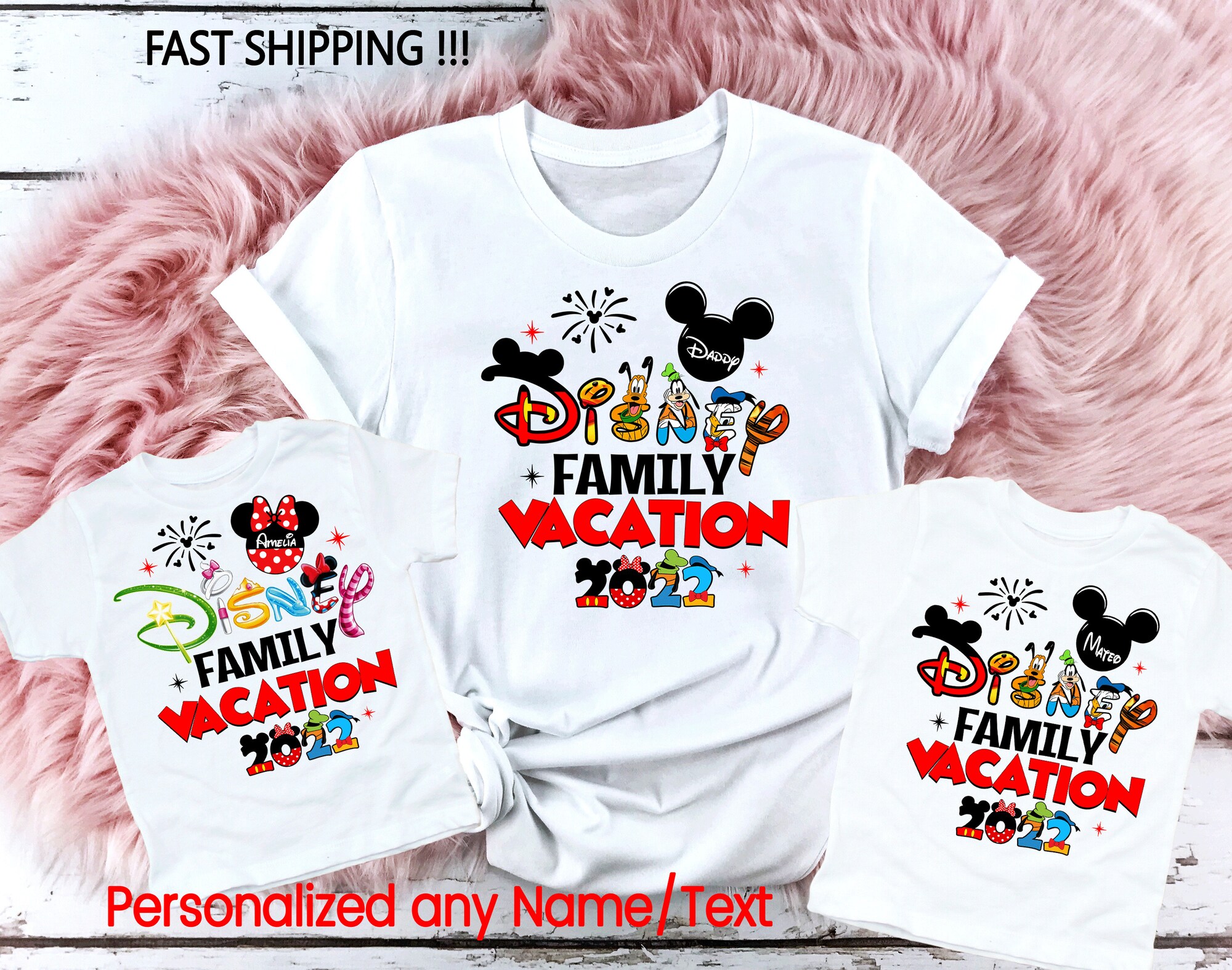 Discover Disney Family Vacation 2022, Disney Family Trip, Disney Matching Shirts, Family Vacation Shirt, Disney Vacation Shirt, Personalized Tee D172