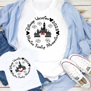 Disney Family Vacation 2024, Disney Family Trip, Custom Disney Memories Shirts, Family Vacation Shirt, Disney Shirt, Personalized Tee D239
