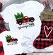 Christmas Custom Shirt,Buffalo Plaid Truck Shirt,Most Wonderful Time Of The Year,Custom Christmas Family Tee,Christmas Family Pajama tee C24 