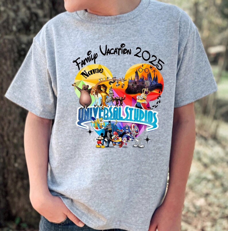 Universal Studios 2025 Family Trip Shirts, image 3