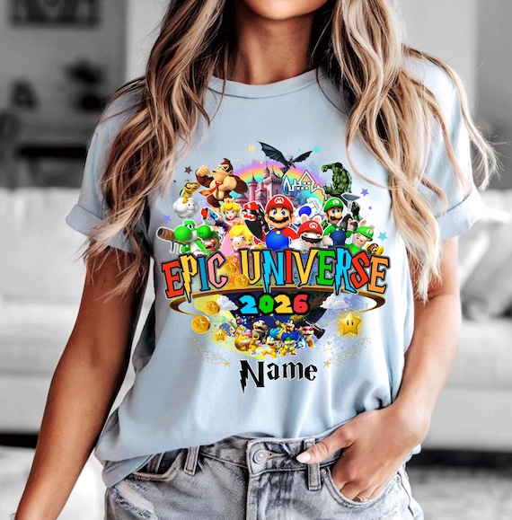 Personalized Epic Universe 2026 Family Trip Shirt  D478