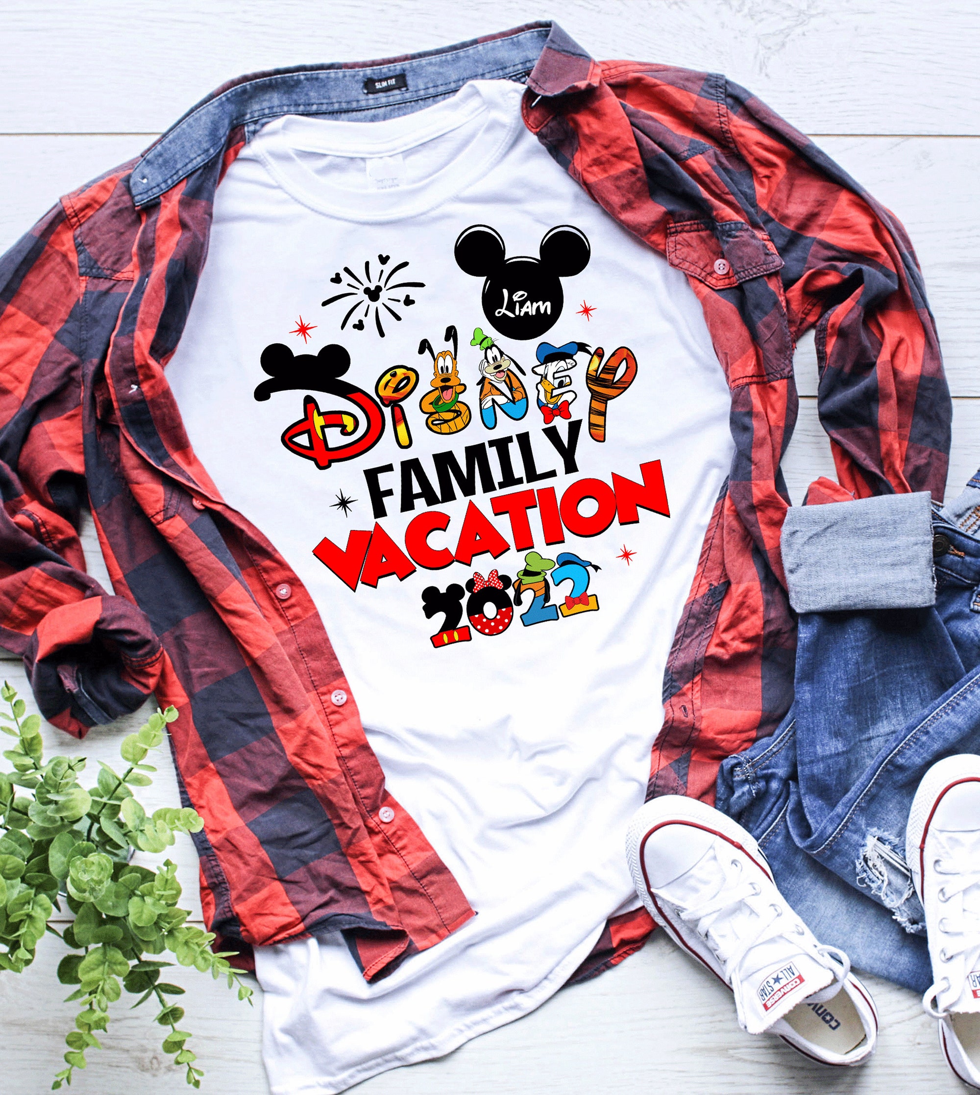 Discover Disney Family Vacation 2022, Disney Family Trip, Disney Matching Shirts, Family Vacation Shirt, Disney Vacation Shirt, Personalized Tee D172