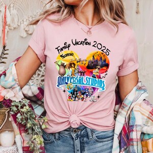 Universal Studios 2025 Family Trip Shirts, image 4
