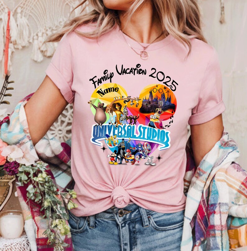 Universal Studios 2025 Family Trip Shirts, image 4