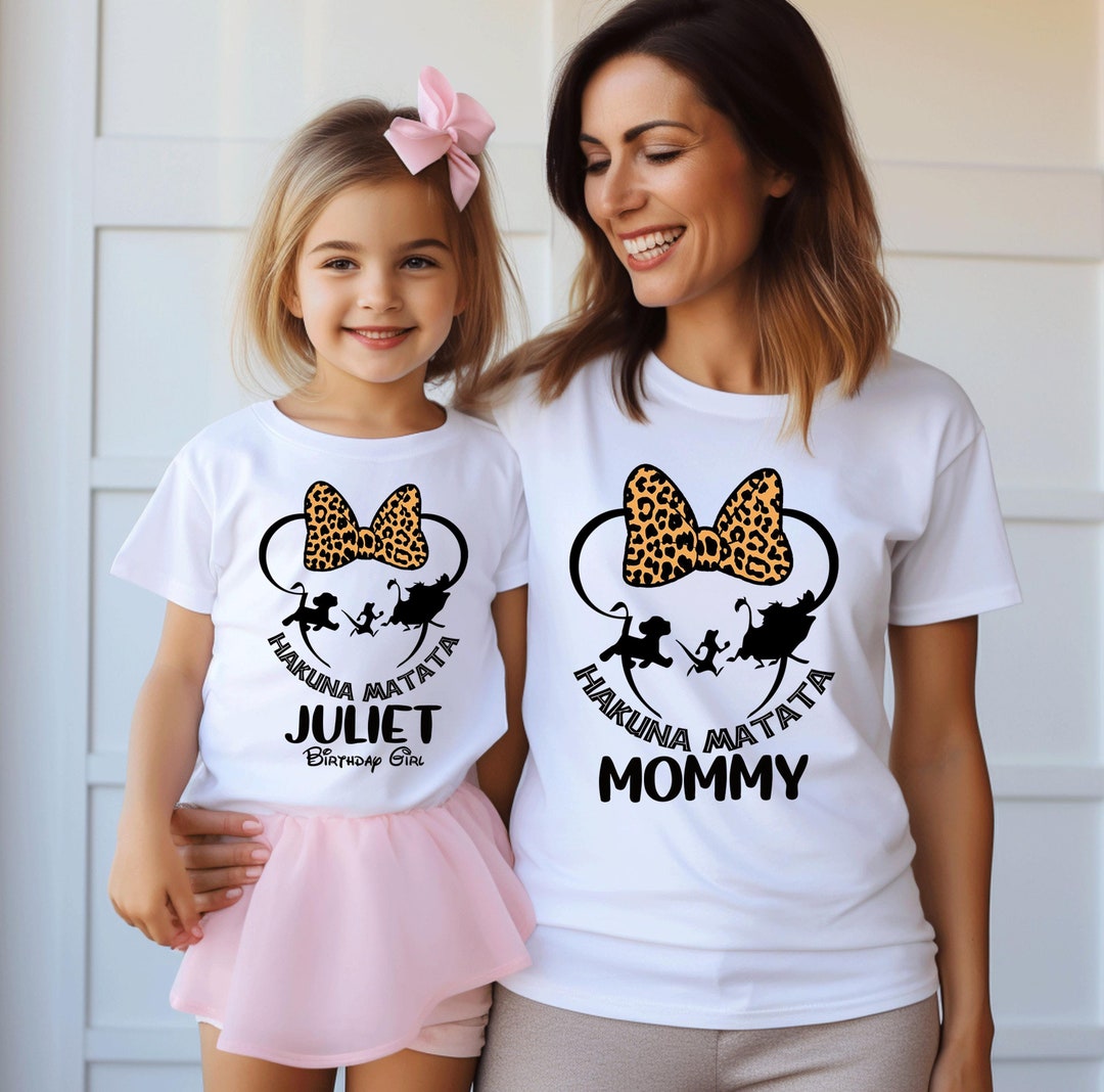 Hakuna Matata Family Matching Shirts, Animal Kingdom Safari Tees