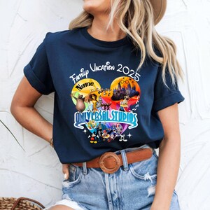 Universal Studios 2025 Family Trip Shirts, image 5