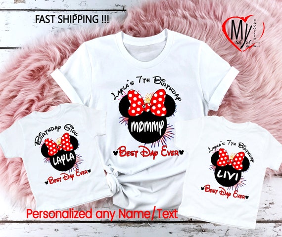 Disneyland Birthday Shirt Disney Squad 