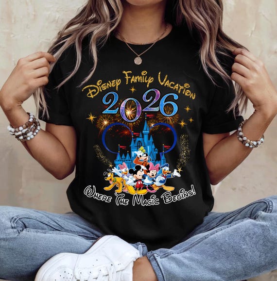 Personalized Disney Family Vacation 2026 Shirt    D181
