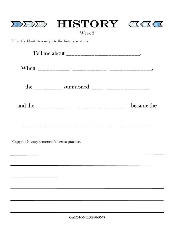 cycle 2 history worksheets etsy