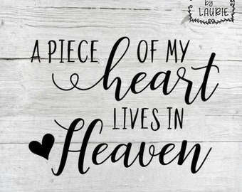 In Heaven Svg Etsy