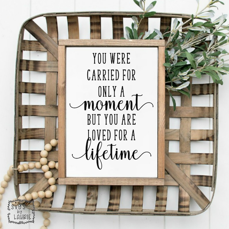 Download Miscarriage SVG Baby Memorial SVG Angel Quote svg Loss | Etsy