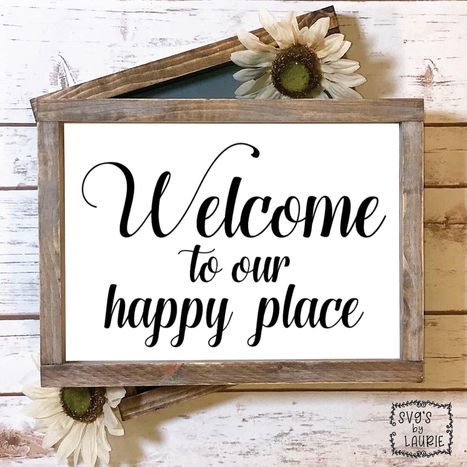 to Our Happy Place SVG Family SVG Home SVG Etsy