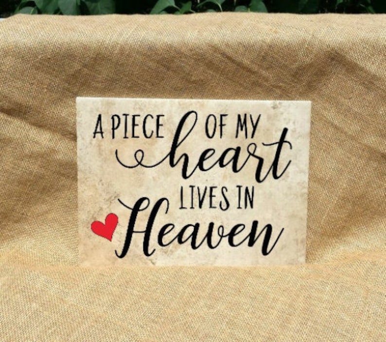 Download A piece of my heart lives in heaven SVG Loving Memory | Etsy